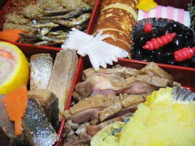 2007年〜2008年　おせち料理完成写真