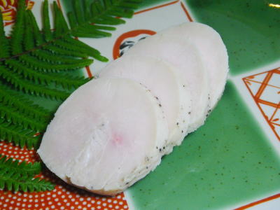 2013年・おせち料理完成写真・塩鶏ハム