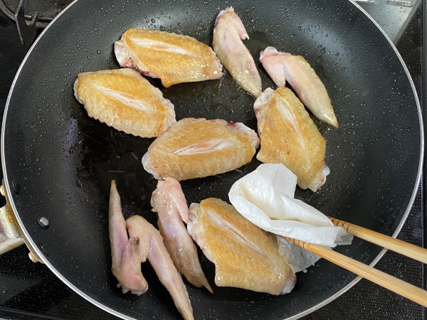 鶏手羽先のうま煮